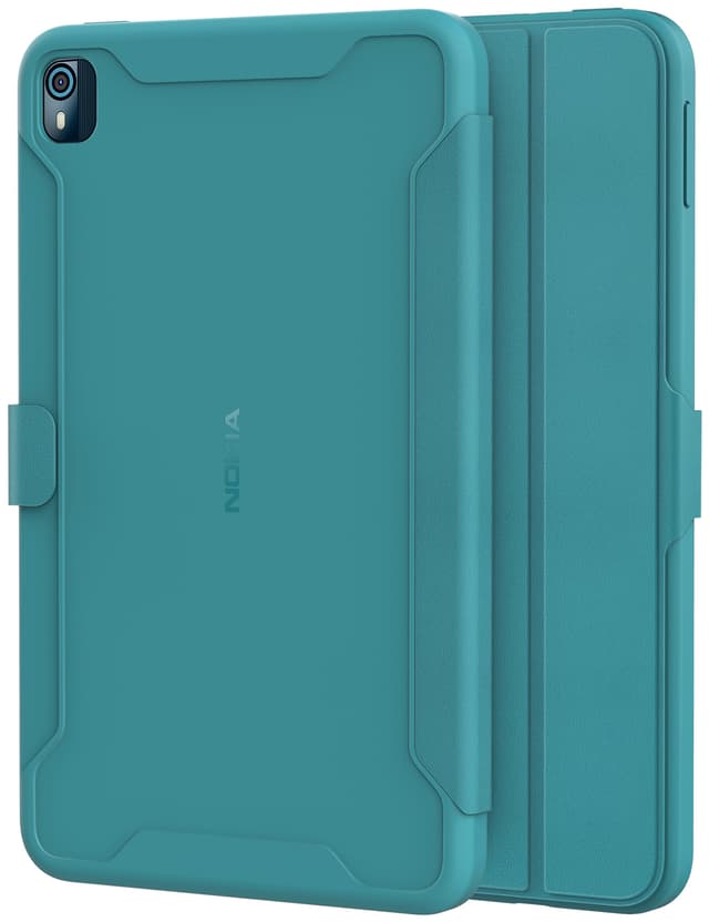 Nokia T10 flipcover til tablet (cyan)