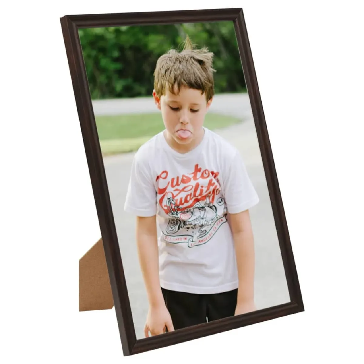 vidaXL Collage de cadres photo Noir 3 pcs