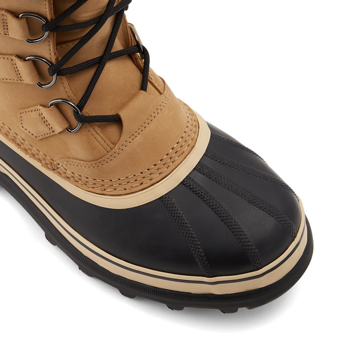 SOREL-Caribou-m-Bottes d'hiver - Semelle tracteur - Jaune Foncé