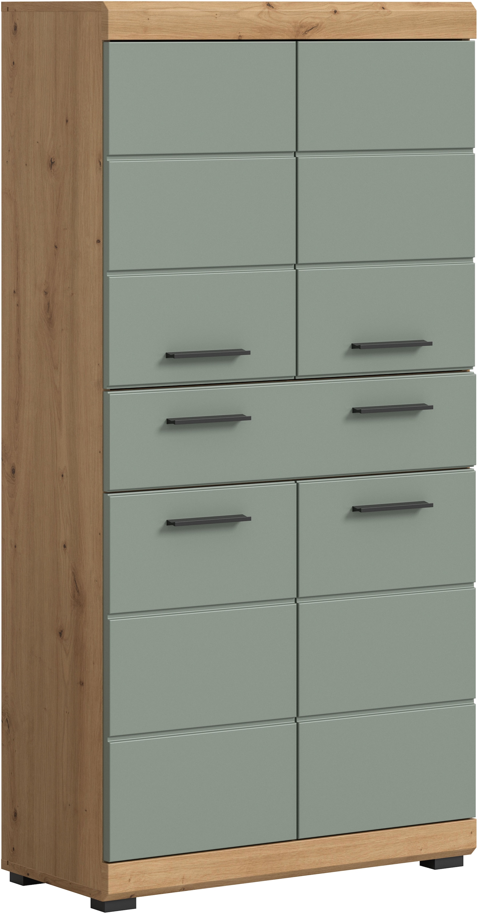 INOSIGN Midischrank »SIENA, Breite 74cm, 4 Türen, 1 Schubkasten, 4 Fächer, MDF-Front« TOPSELLER!,  in verschiedenen Farben erhältlich, Badmöbel, Badschrank, Schrank, Bad