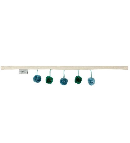 by ASTRUP Kinderwagenkette - Pompon - Blue