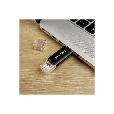 Intenso Twist Line - Clé USB 32 Go - USB 3.2 Gen 1 / USB-C - anthracite