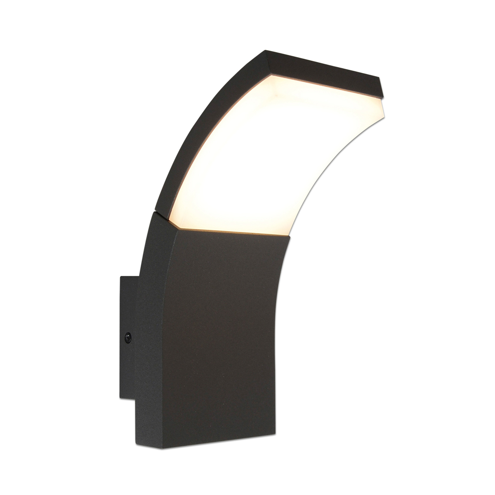 LED-Außenwandleuchte ORBIS - anthrazit - 8,4 cm