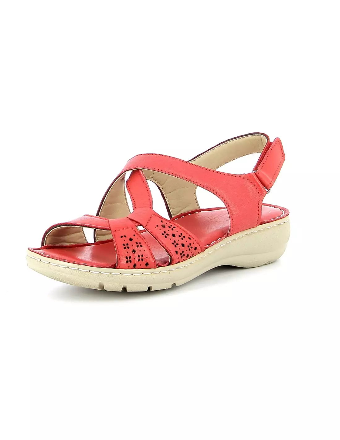 SOFT & FLEX MAGALIE - Sandales & nu-pieds Red