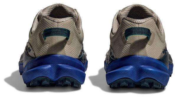 Chaussures Trail Hoka Torrent 4 Beige/Bleu Homme