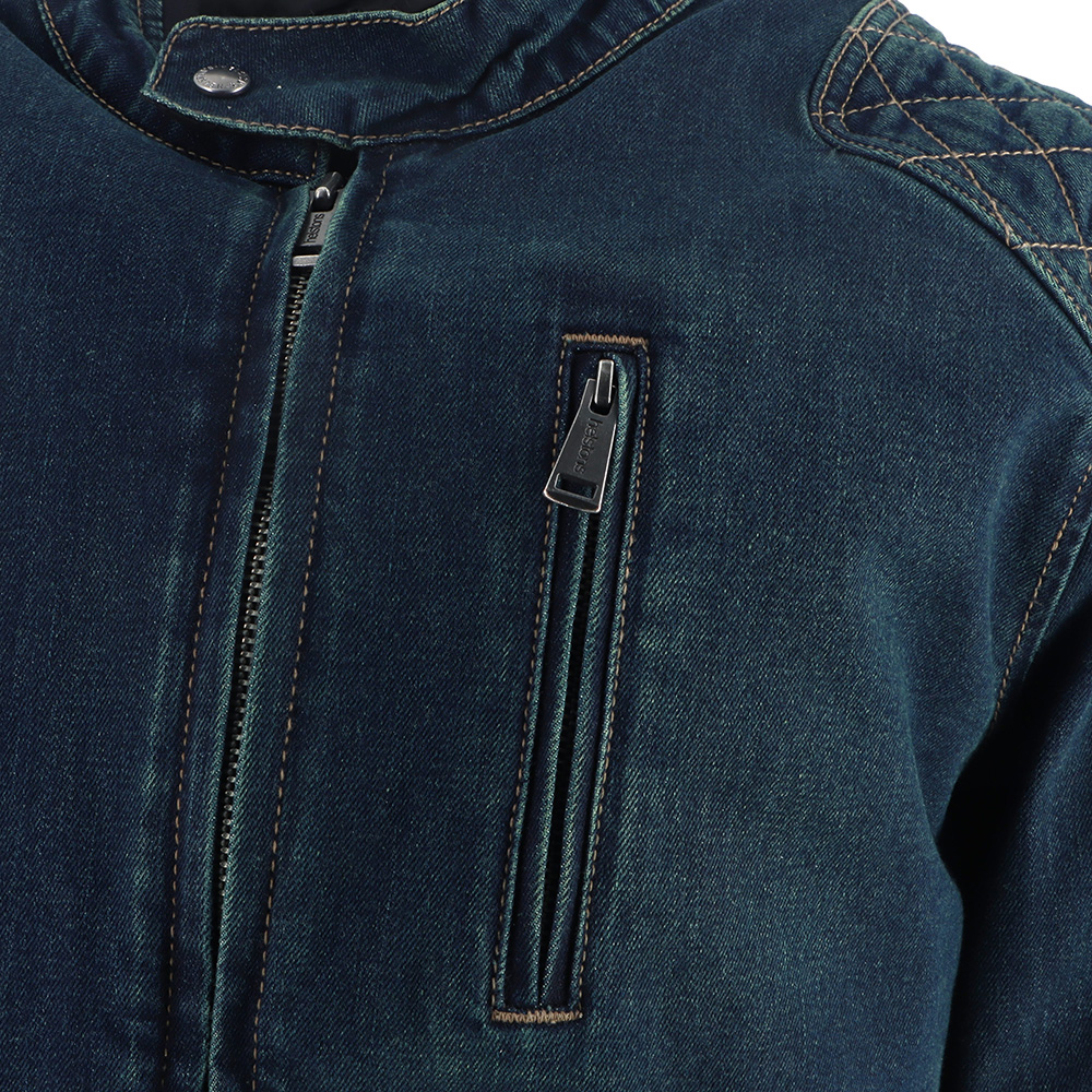 Helstons - Blouson Urban Aramide Bleu