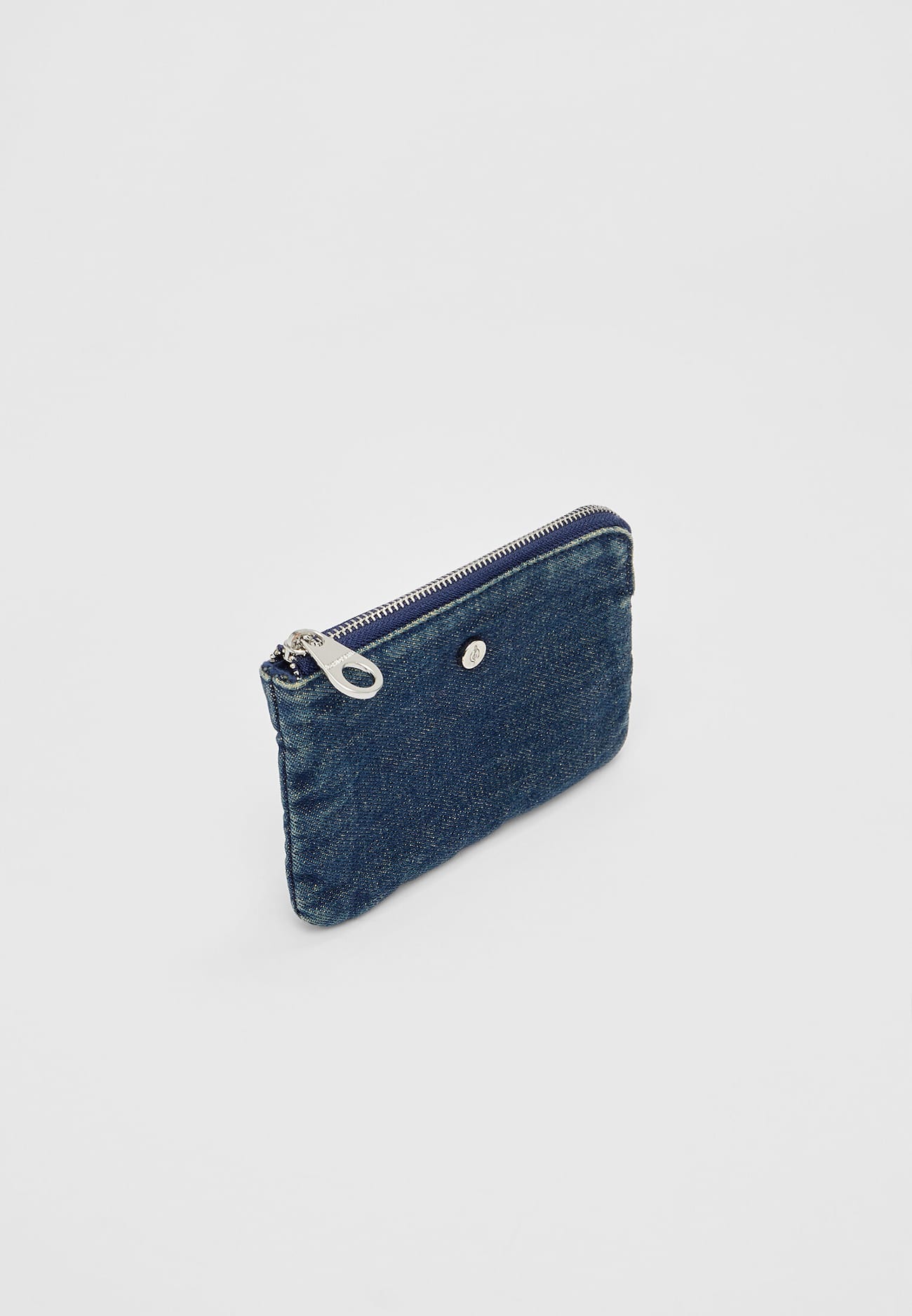Bolsa plana de jeans