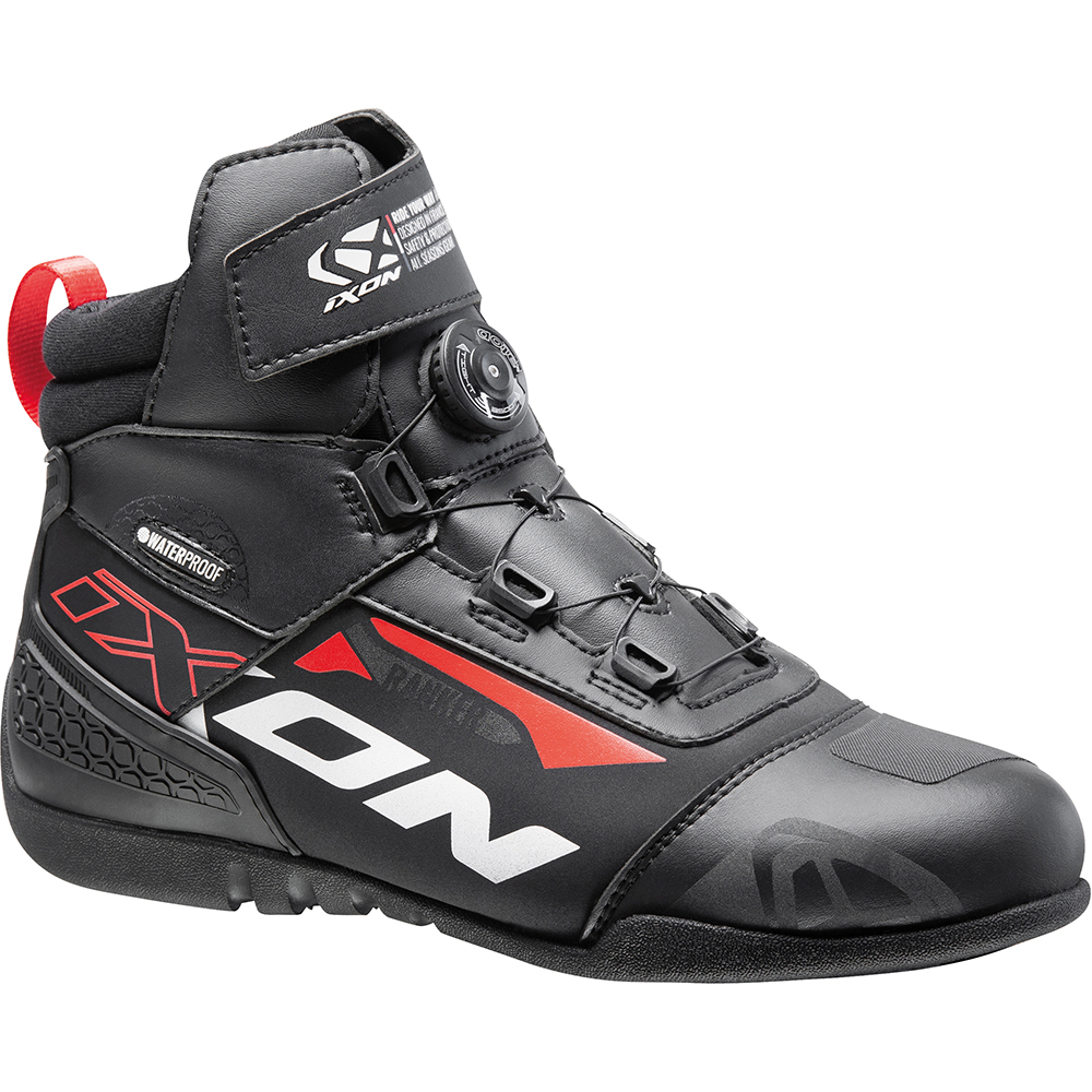Ixon - Baskets Ranker Waterproof Noir / Blanc / Rouge