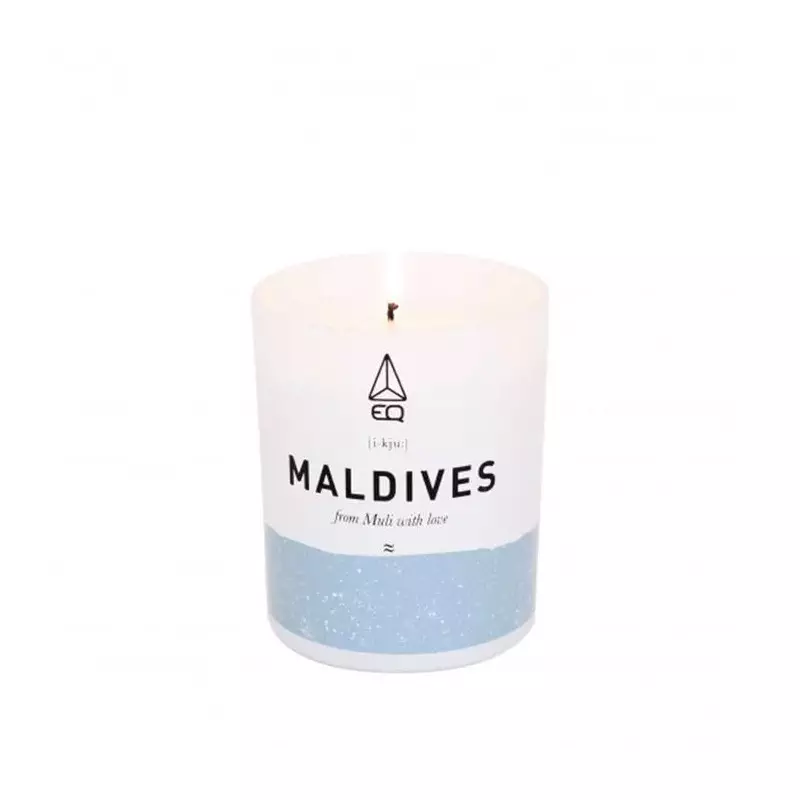 Bougie parfumée EQ LOVE 190g Muli Maldives
