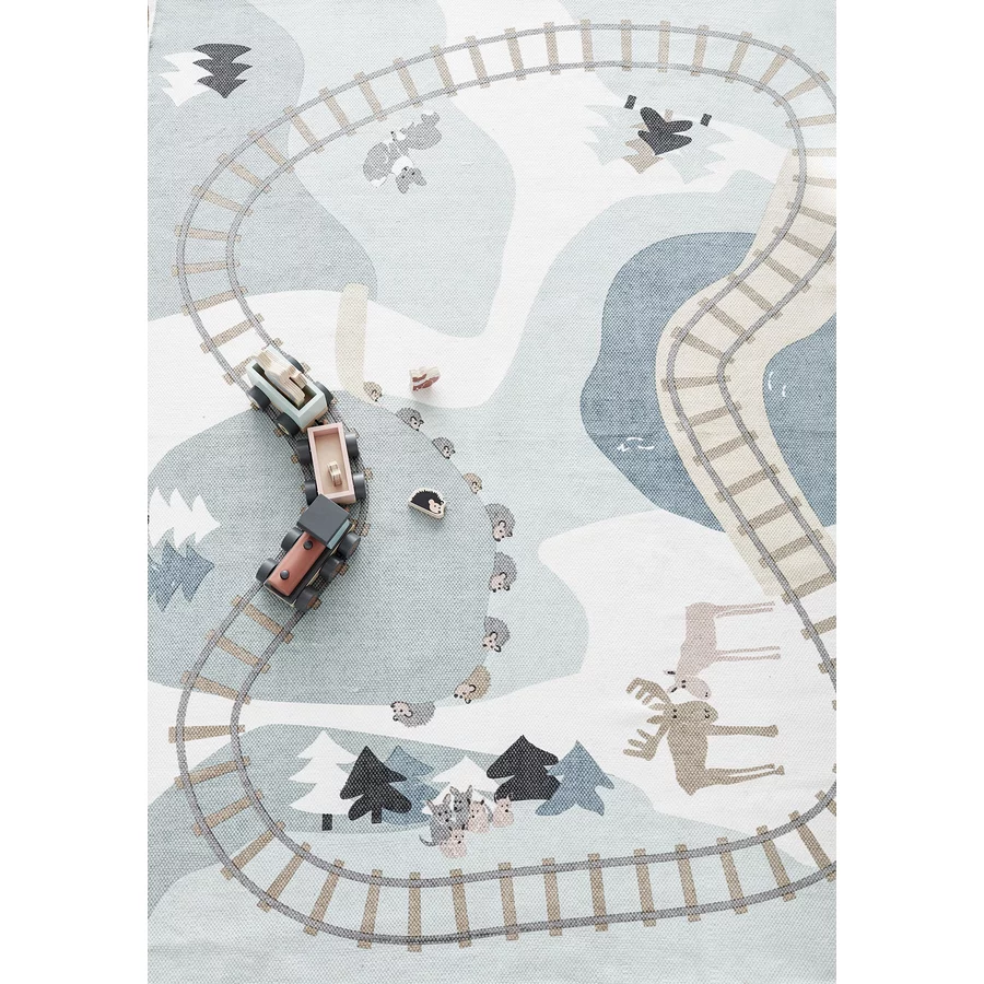 Kids Concept®  Zug mit Waldtieren Edvin