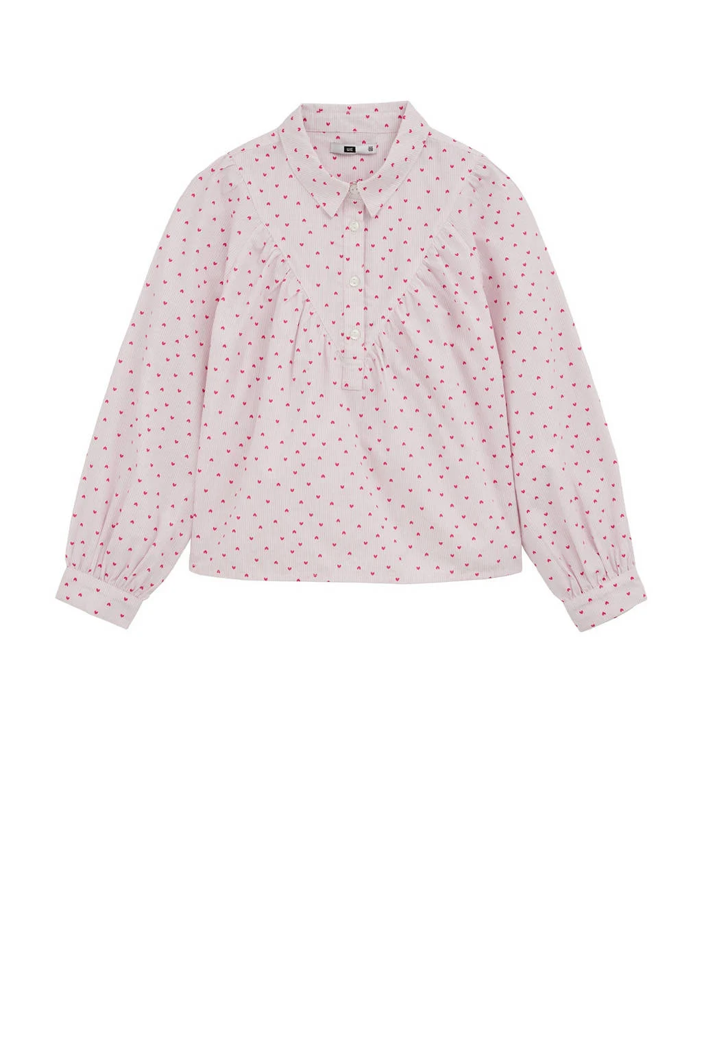 WE Fashion blousetop lichtroze
