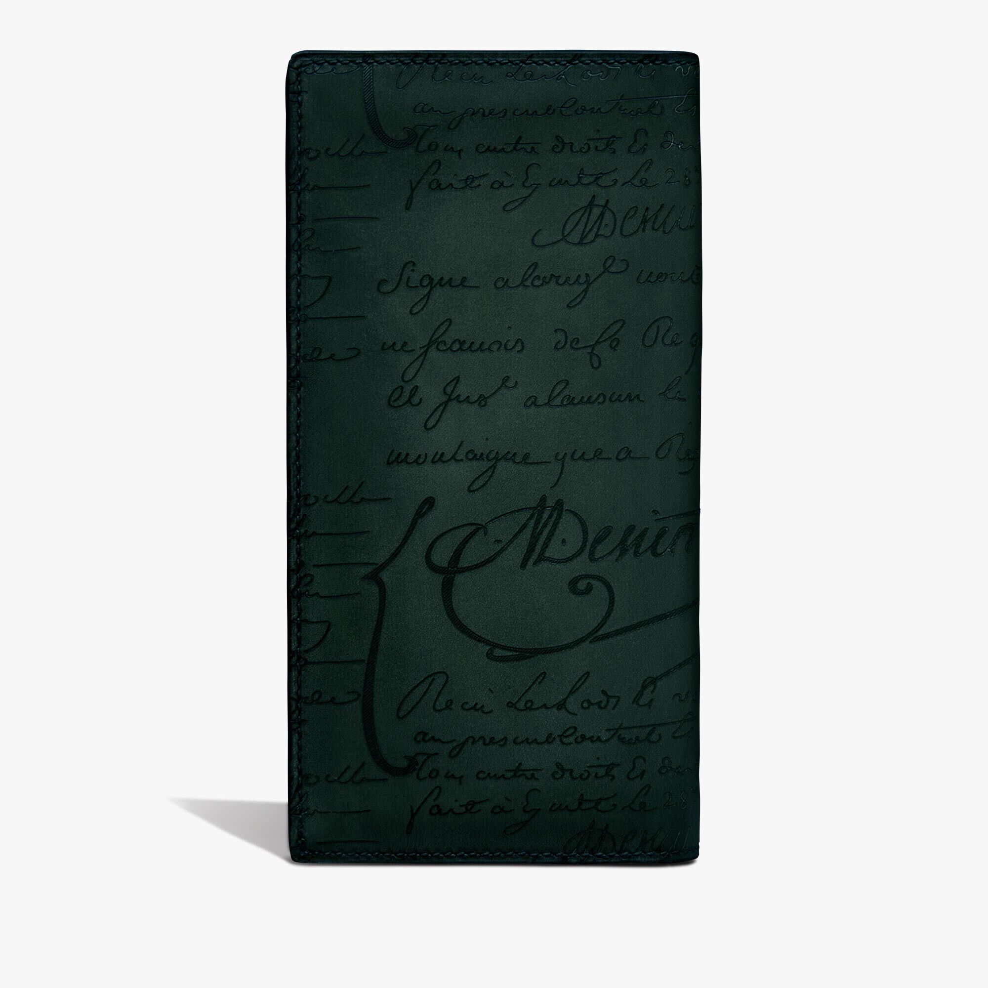 Portefeuille Long Zippe Santal En Cuir Scritto