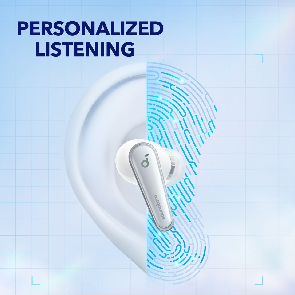 Anker - Høretelefoner - Soundcore Liberty 4 - Skyhvid