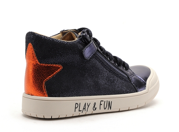Bopy boots bottine enfant solar bleu