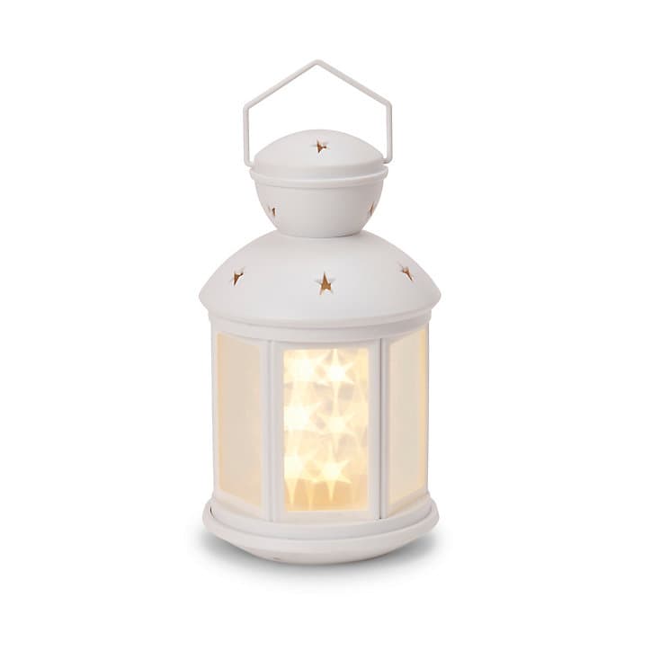 Lanterne hologramme blanche 20,5 cm