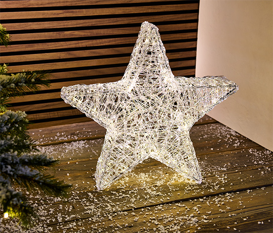 LED-Outdoor-Dekostern