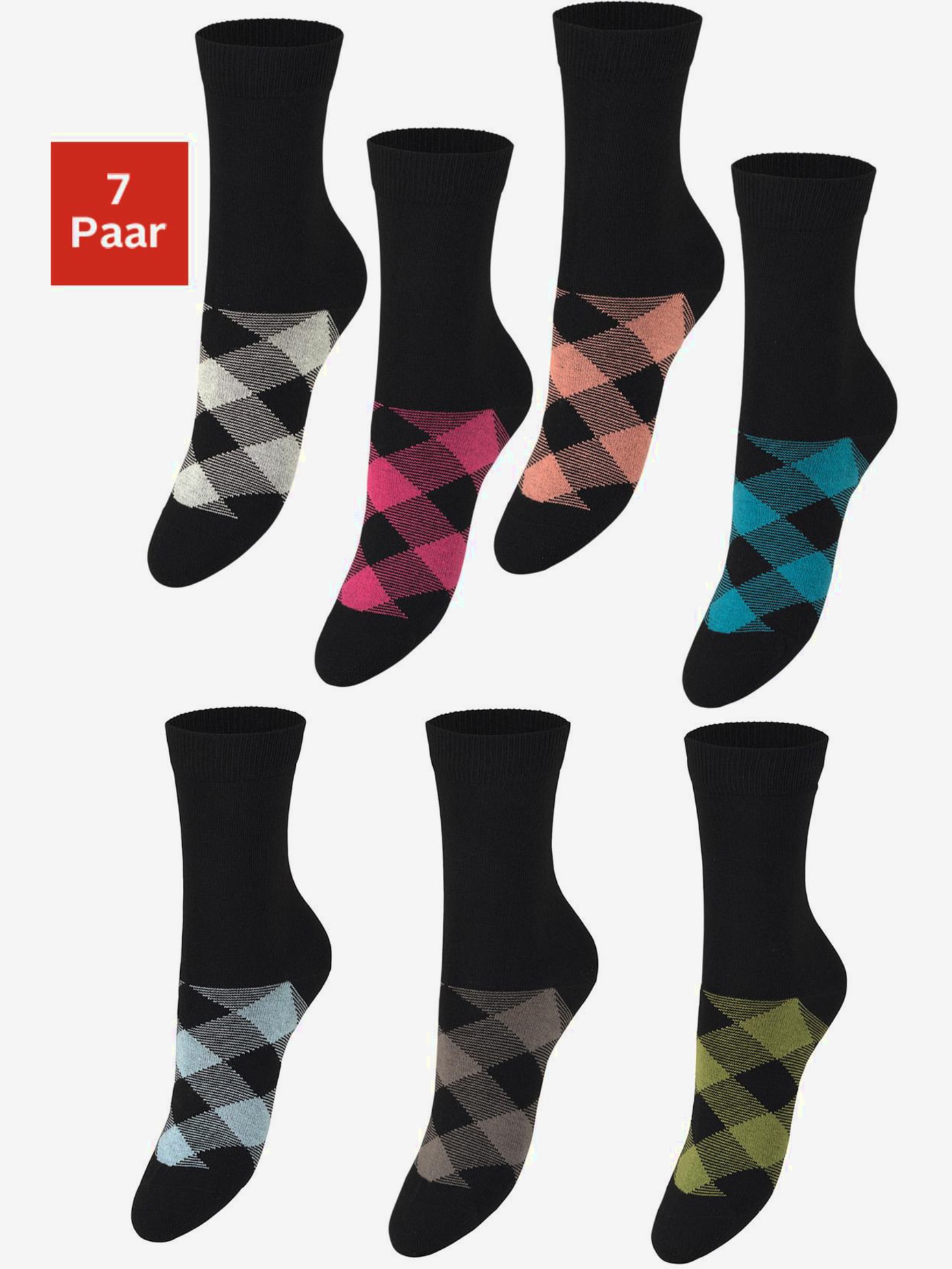 Chaussettes les motifs disparaissent dans la chaussure