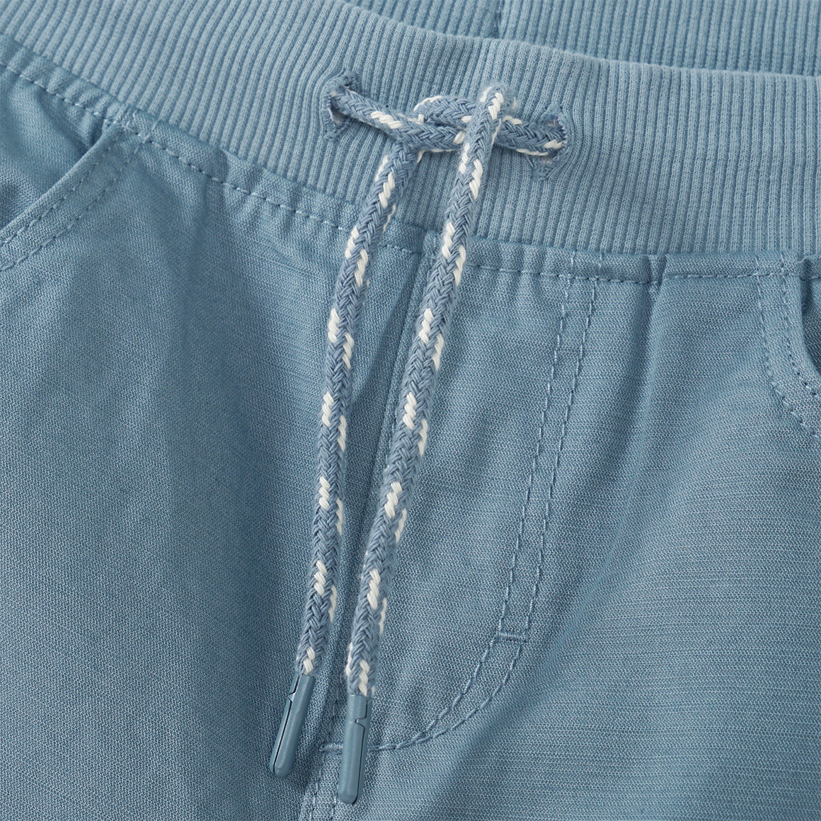 Yigga Jungen Pull-on-Shorts mit Tunnelzug blau