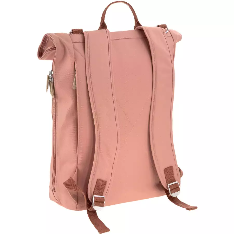 LÄSSIG Wickelrucksack Rolltop Backpack cinnamon