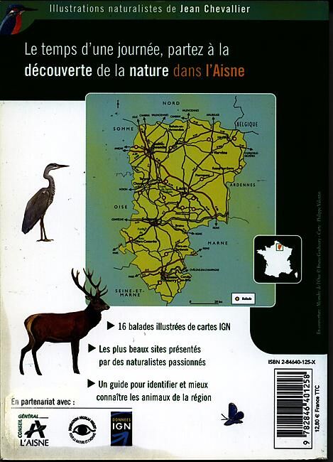 EDITIONS DAKOTA - BALADES NATURE DANS L AISNE