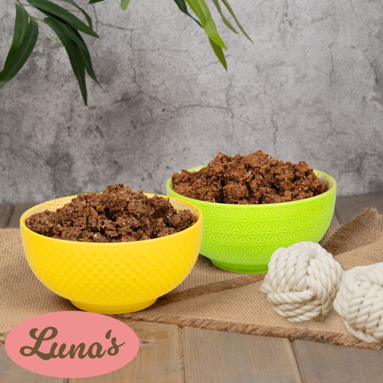 Lyra Pet Lecker.Pet® Gino's, Josie's & Luna's Saftige Fleischmahlzeit Hunde Nassfutter Mix Vollnahrung