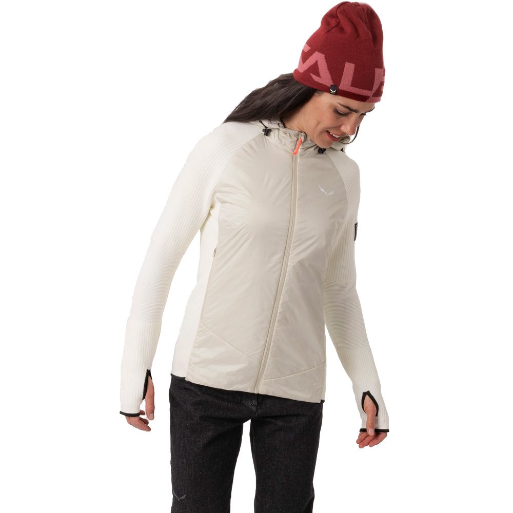 SALEWA Fanes Engineered Merino Hybridjacke Damen oatmeal