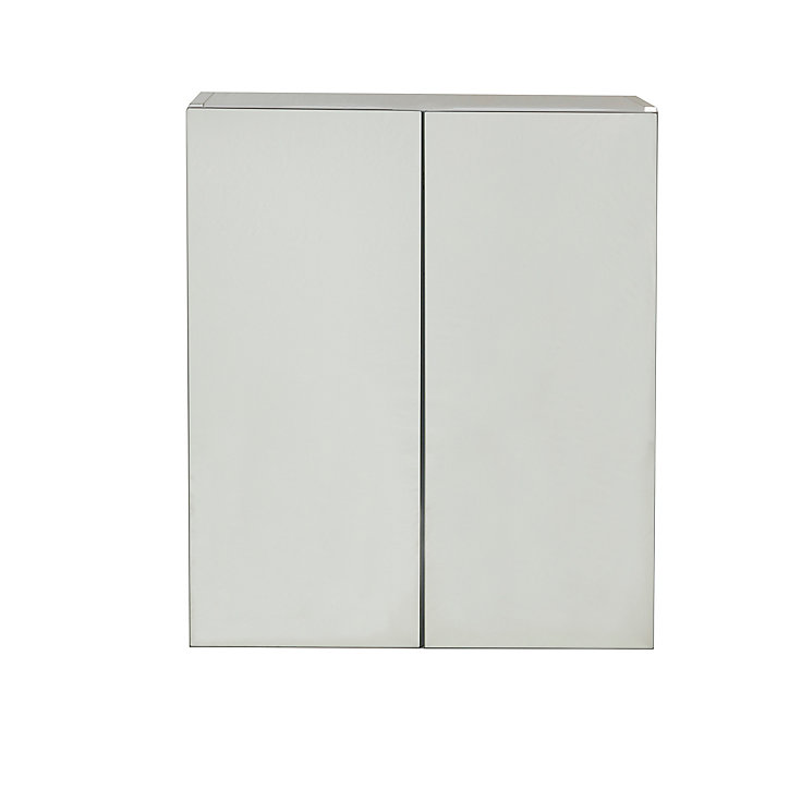 Armoire de salle de bains GoodHome Imandra miroir L.60 x H.60 x P.15 cm