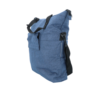 Dresco fietstas enkel blauw 18L