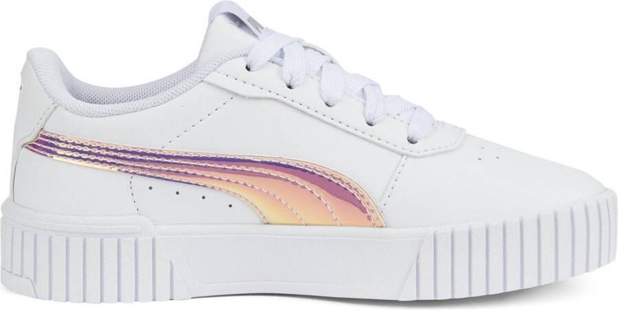 Puma Carino 2.0 sneakers wit metallic zilver