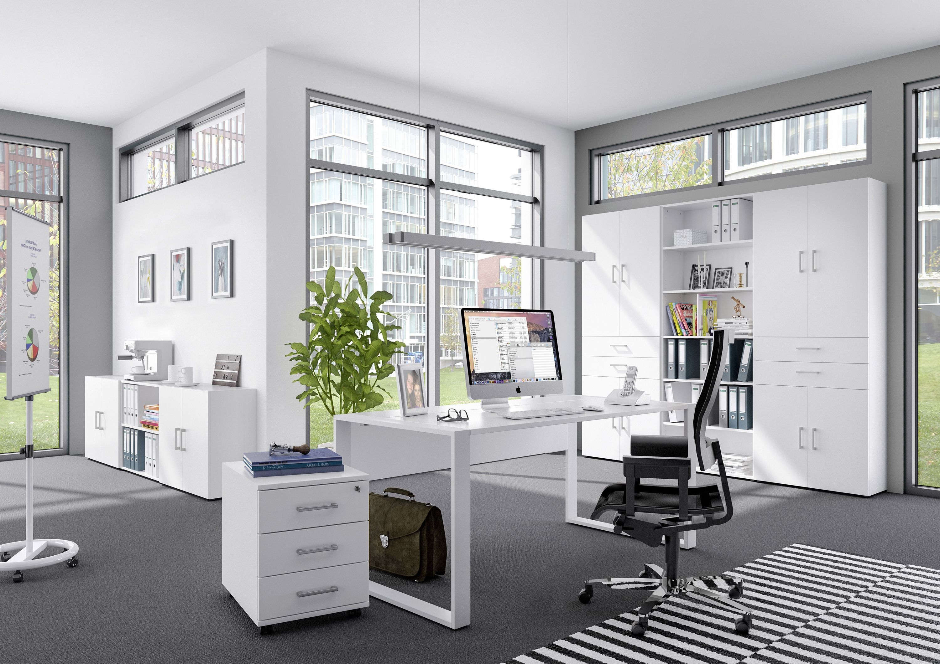 Sideboard röhr HOME OFFICE weiß