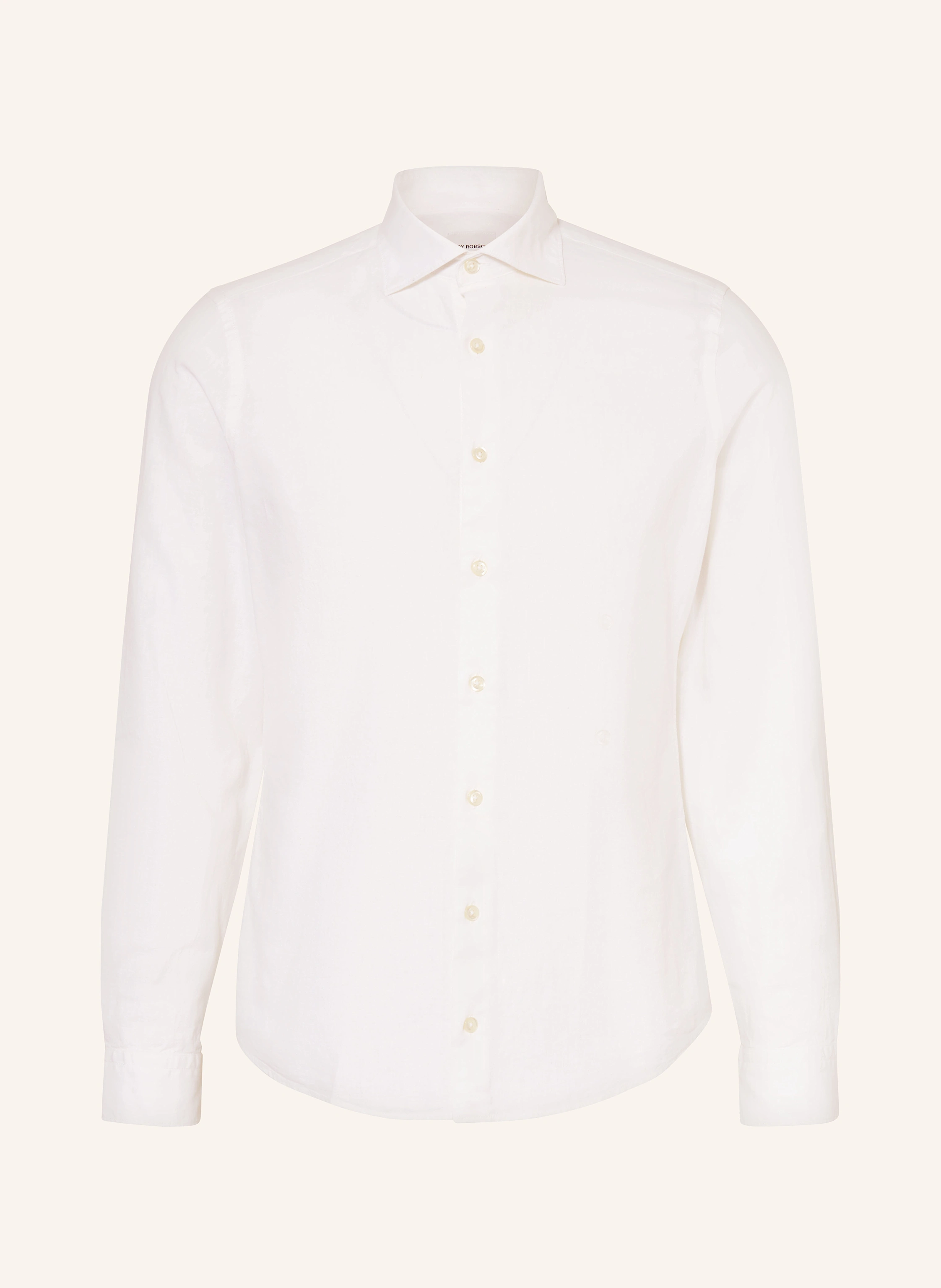 Roy Robson Hemd Slim Fit mit Leinen