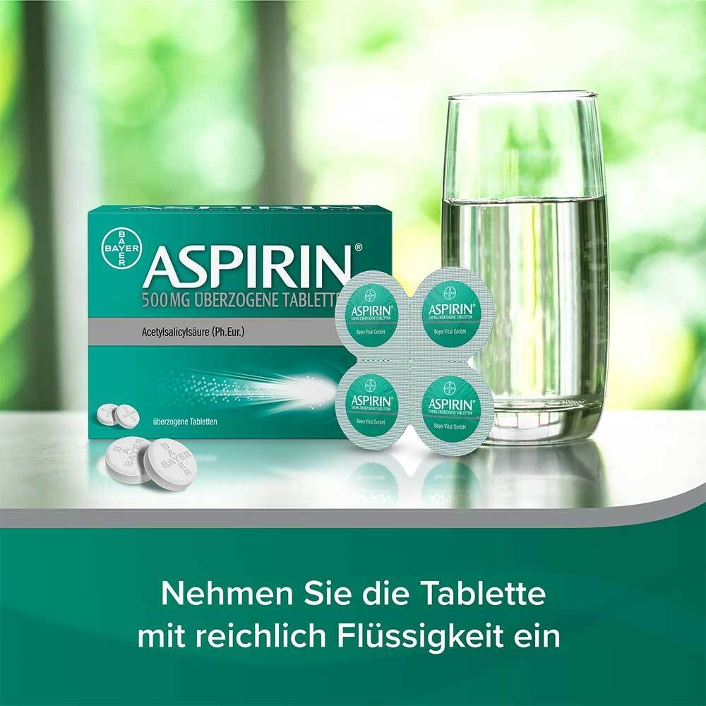Aspirin® 500 mg überzogene Tabletten