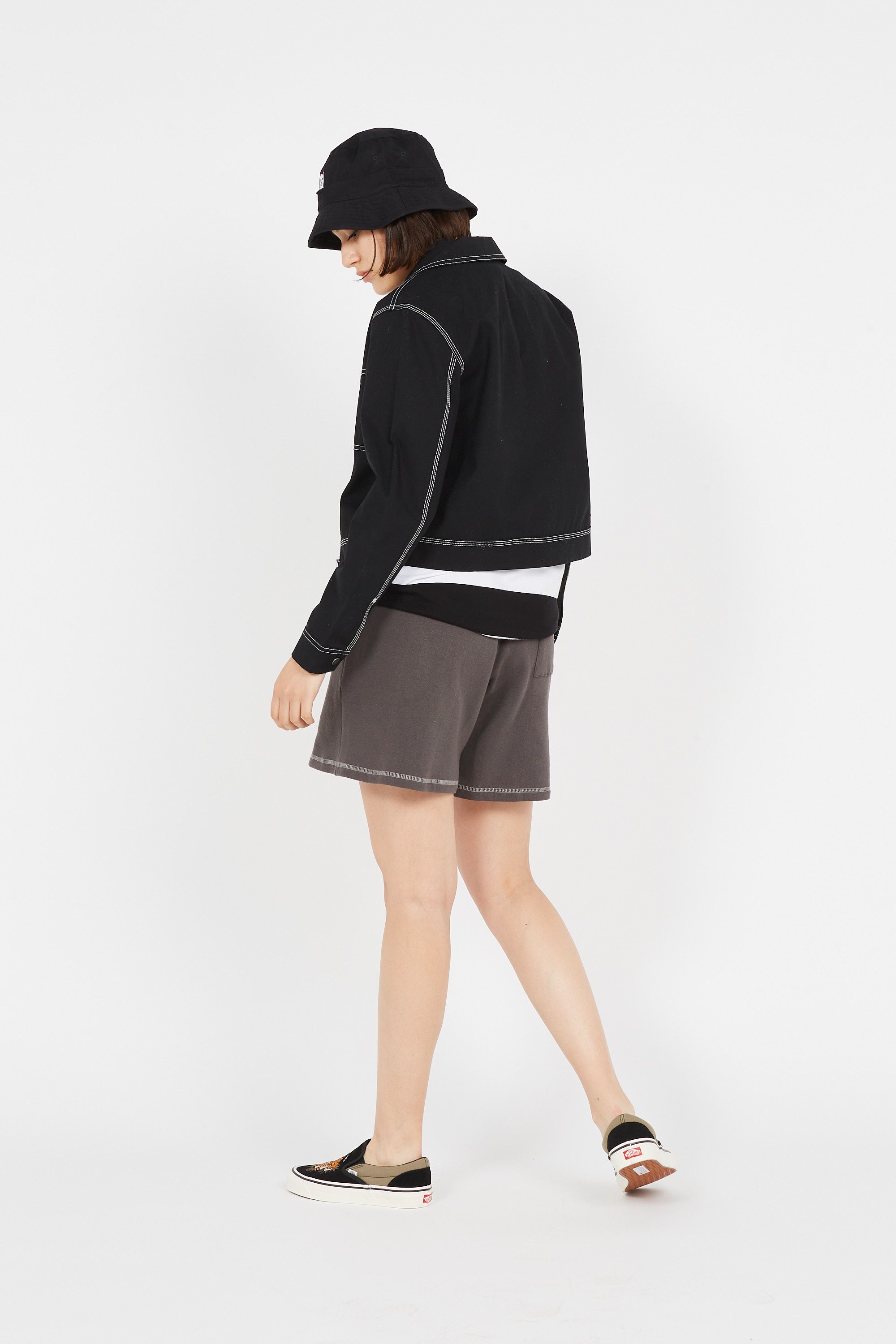 WASTED Veste WM JACKET PEARL Noir