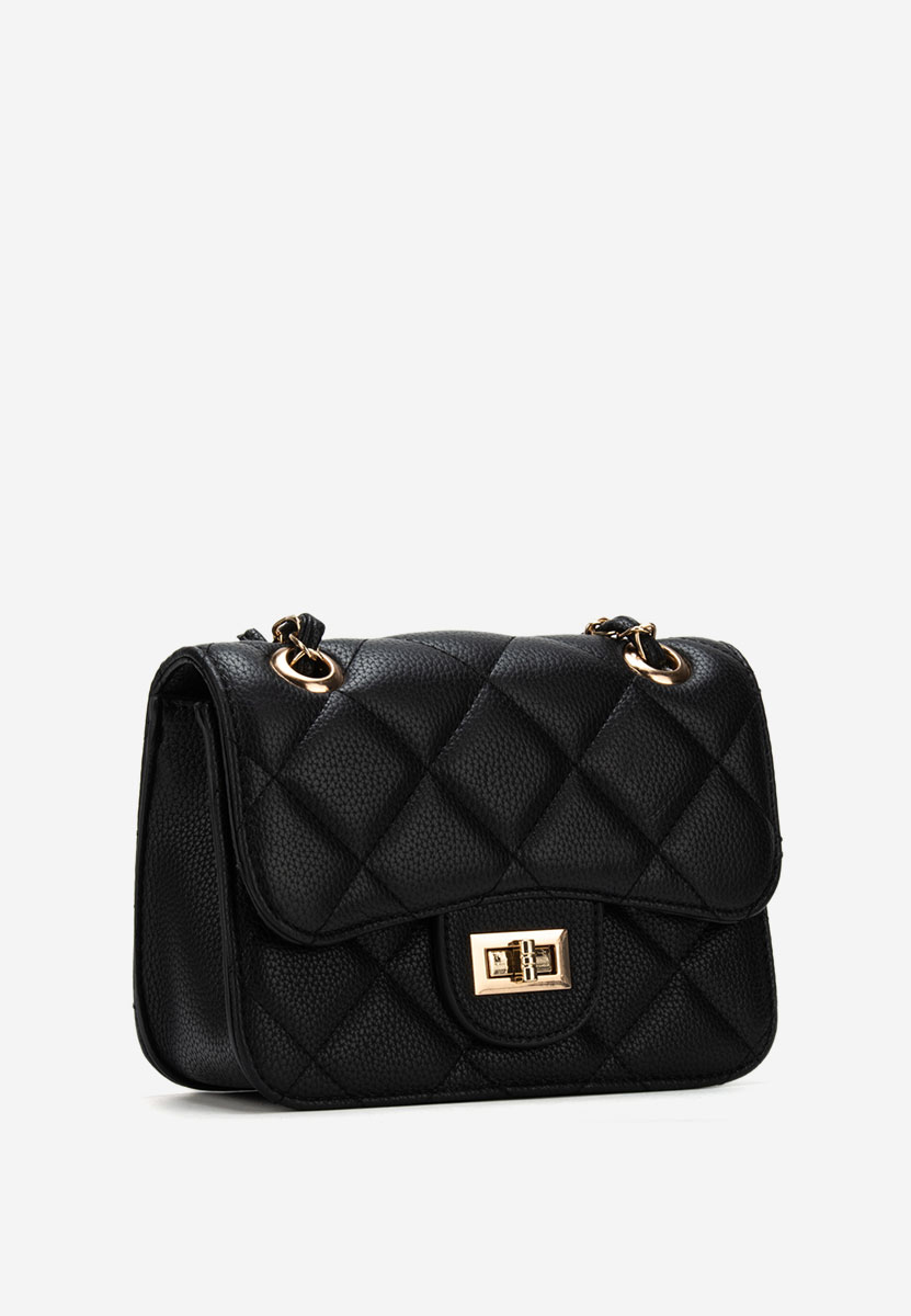 Sac bandoulière femme noire Ellodia V3