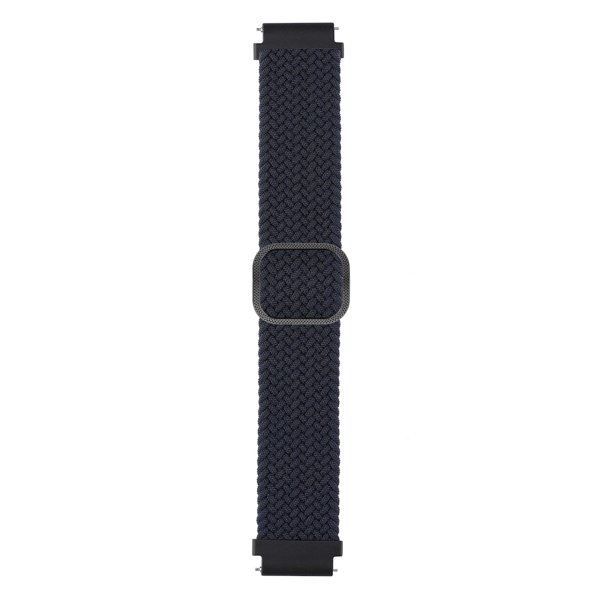 Klokkerem Nylon kompatibel med Huawei, Xiaomi, Garmin, Samsung 20mm Sort
