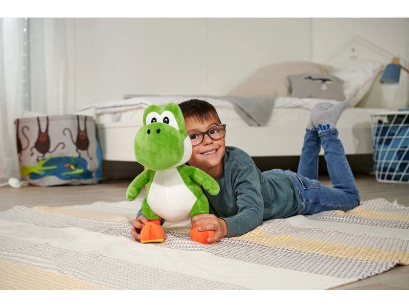 Simba Plüsch SuMa Yoshi Plüsch 30 cm Kuschelweiche Nintendo-Plüschfigur