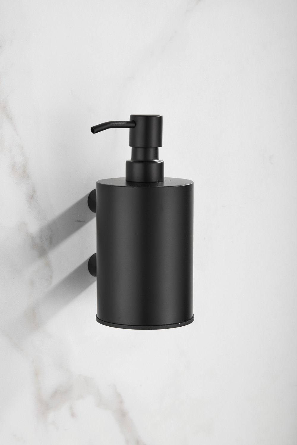 Saniclear Academy zeepdispenser zwart mat