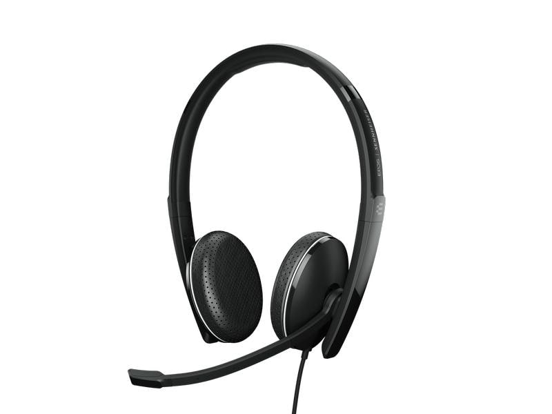 EPOS Headset ADAPT 165T Duo USB-C, Klinke Abelgebundenes, beidseitiges Headset mit 3.5-mm-Klinkenstecker und USB-C-Konnektivität