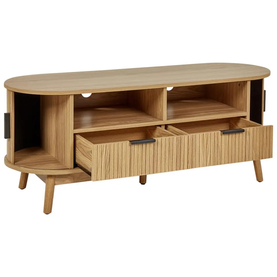 SELAH - TV-meubel - Lichthout - MDF
