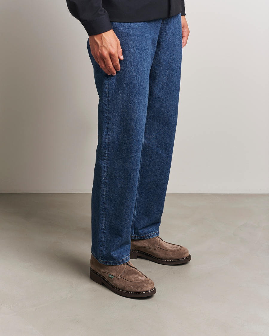 Paraboot Chambord Mid Derby Brown Suede