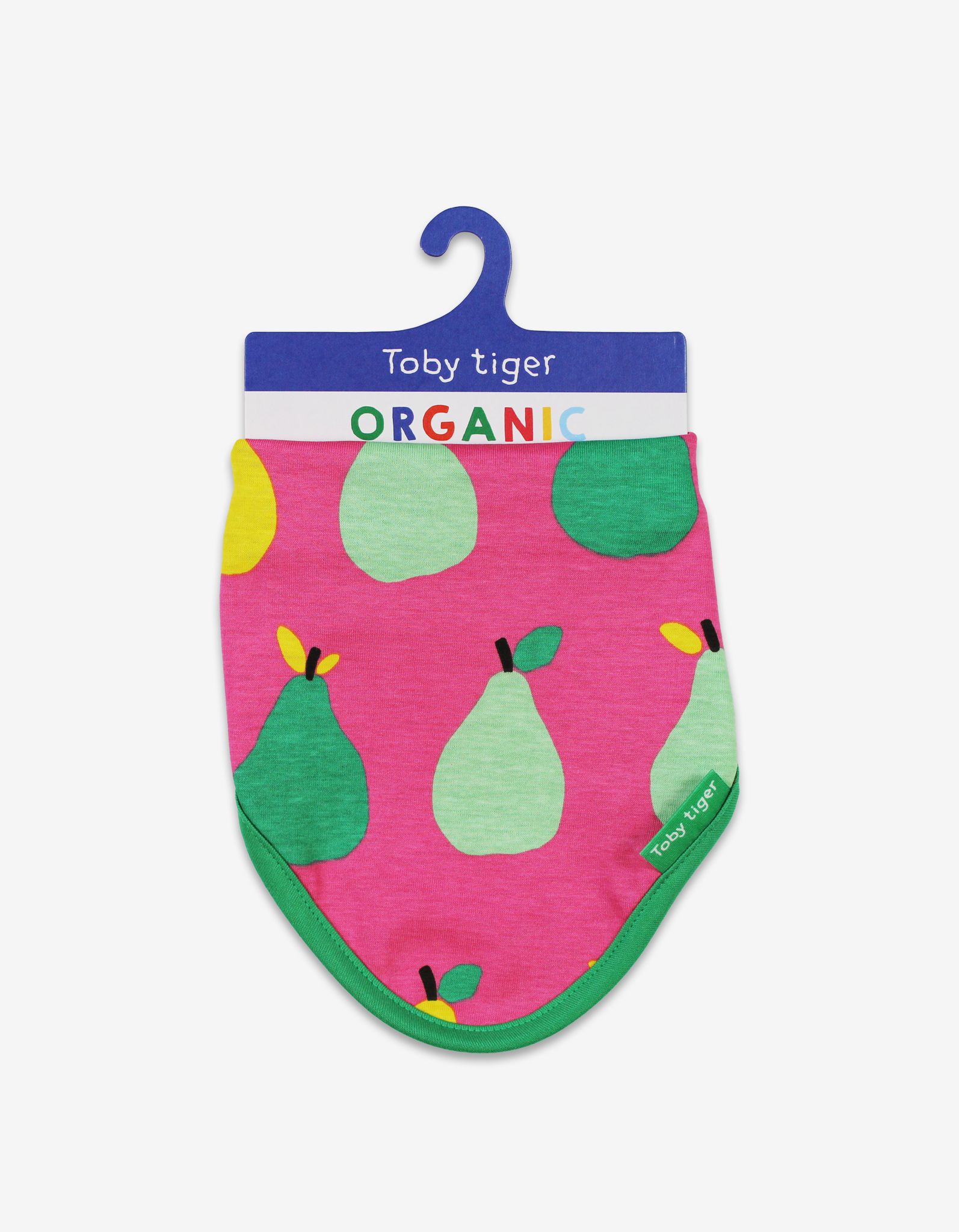 Toby Tiger Dreieckstuch, Lätzchen mit Birnen-Print