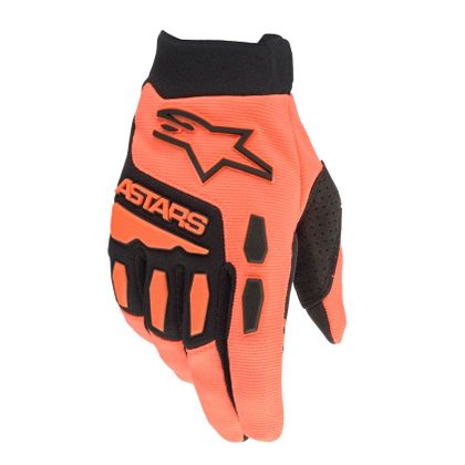 Gants cross Alpinestars FULL BORE - ORANGE BLACK 2023 - Orange / Noir