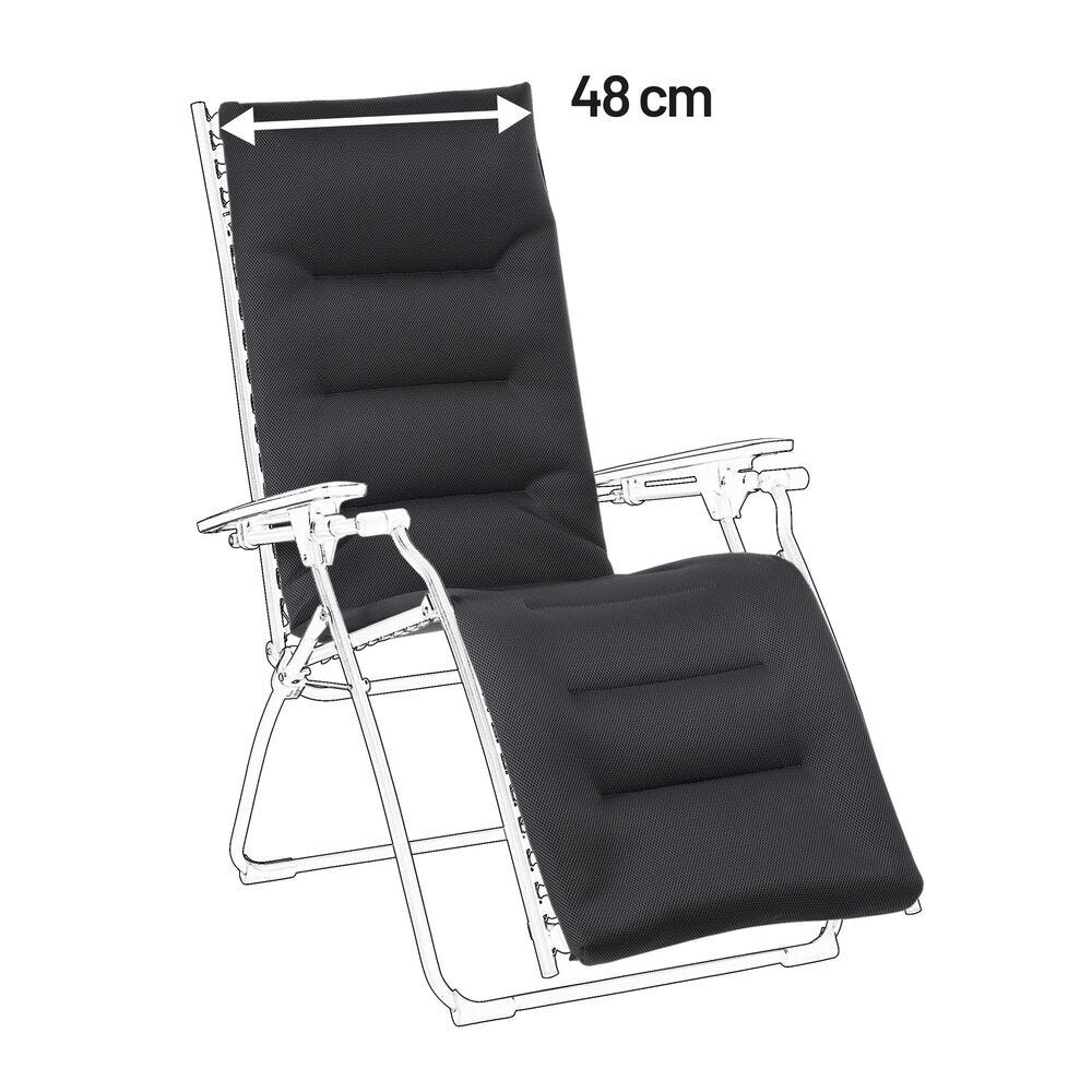 Relaxliege Ersatzbezug Evolution AirComfort® Schwarz Acier