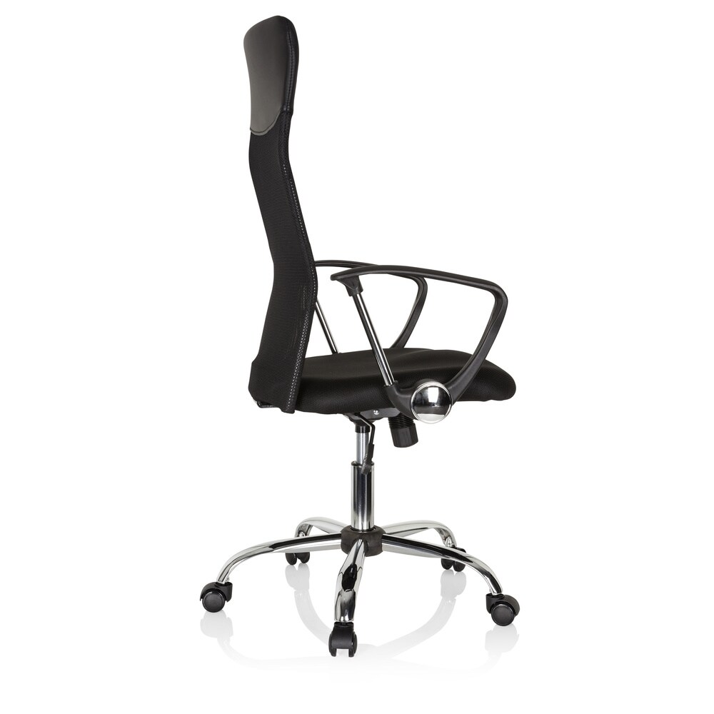 Home Office Chefsessel PURE NET Kunstleder/Netzstoff mit Armlehnen hjh OFFICE