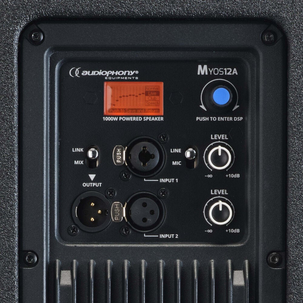 Audiophony Myos12A actieve 12 inch fullrange luidspreker