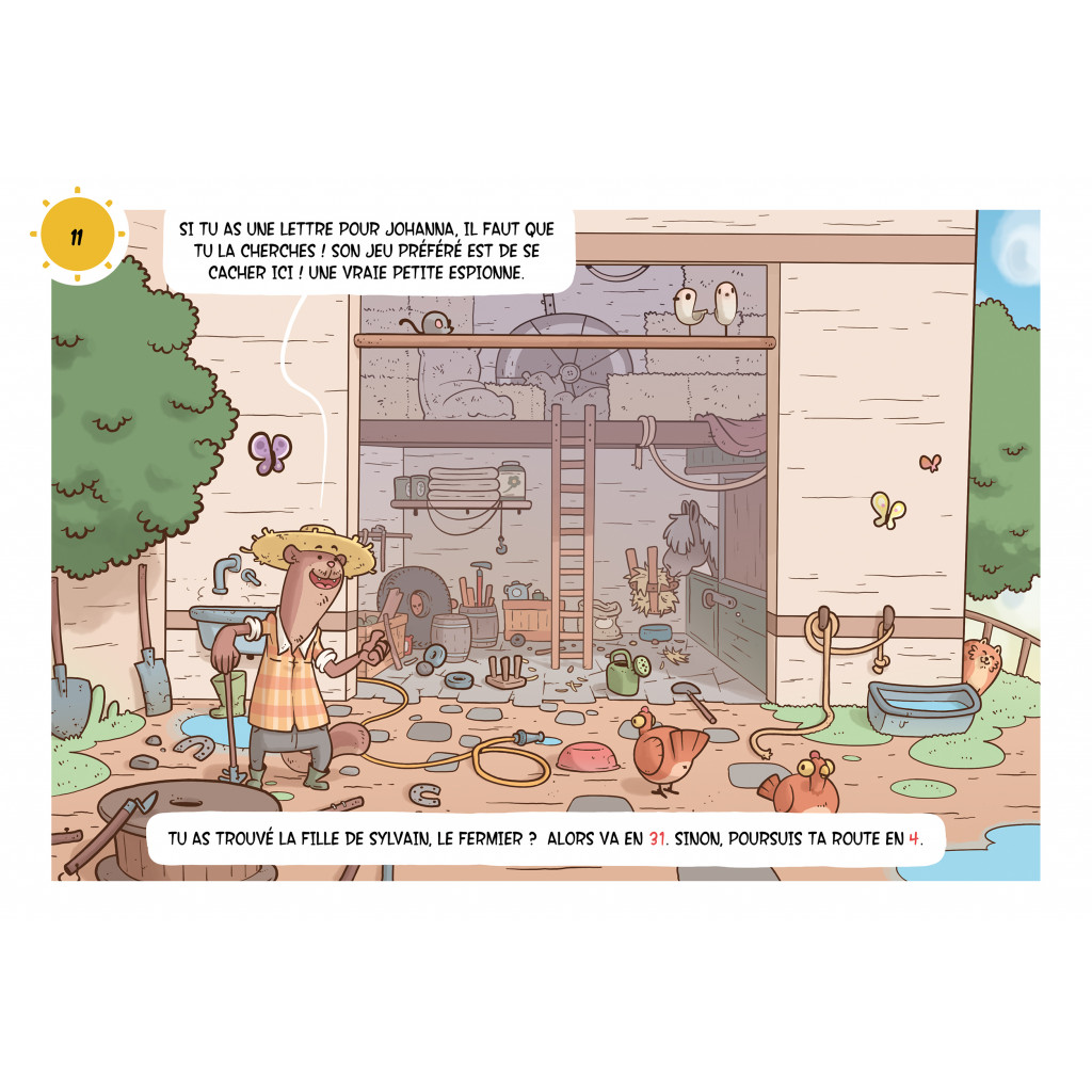La BD dont tu es le petit héros - Liguili : Messager Aventurier