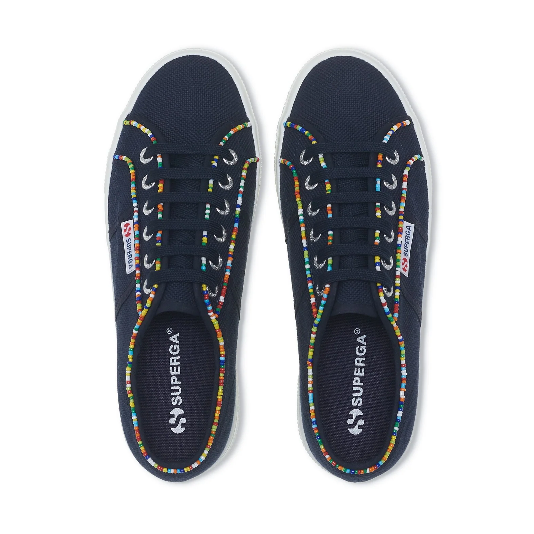 2740 MULTICOLOR BEADS-NAVY-MULTICOLOR BEADS