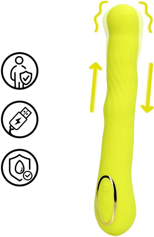 Wiggle G-Spot Vibrator - Lime Passion