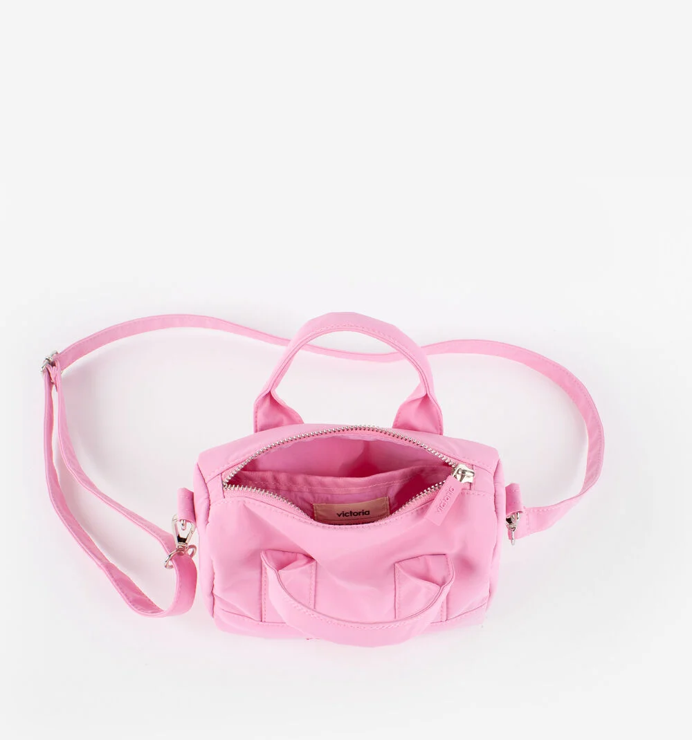 MINI SAC BANDOULIÈRE NYLON BRODÉROSA