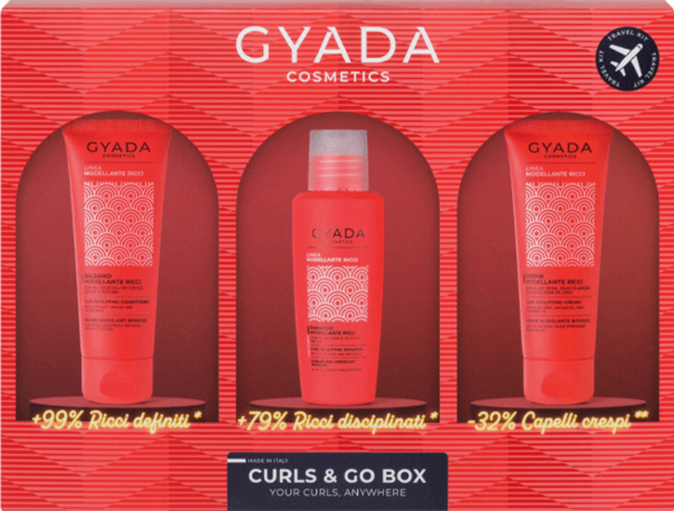 GYADA Cosmetics  CURLS & GO BOX